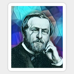 Hippolyte Taine Portrait | Hippolyte Taine Artwork 6 Sticker